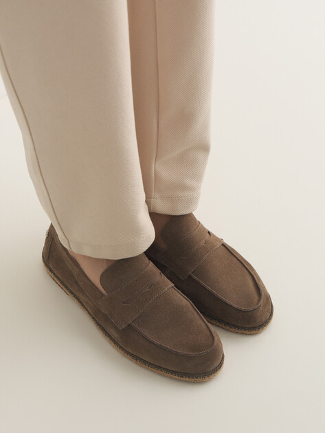 Мужские эспадрильи TENDANCE, Артикул YS-M58208A-1, зелено-коричневый | 4940998. Ракурс 7