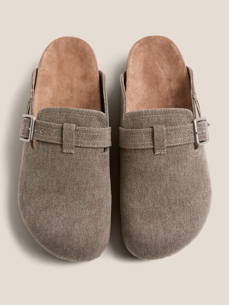 Мужские Шлепанцы Tendance YS-M58247L-5 зеленовато-коричневый