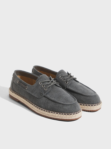 Женские эспадрильи TENDANCE, Артикул YS-58195A-2, темно-серый | 4942433. Ракурс 2