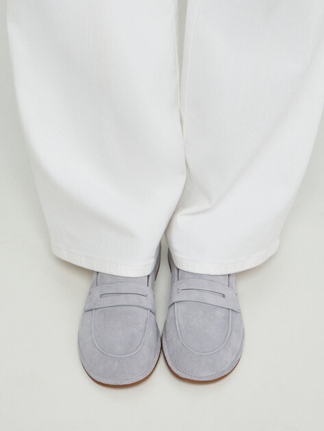 Женские лоферы TENDANCE, Артикул YS-58196A-2, серо-голубой | 4942755. Ракурс 7