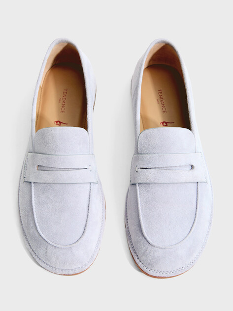 Женские лоферы TENDANCE, Артикул YS-58196A-2, серо-голубой | 4942755. Ракурс 4