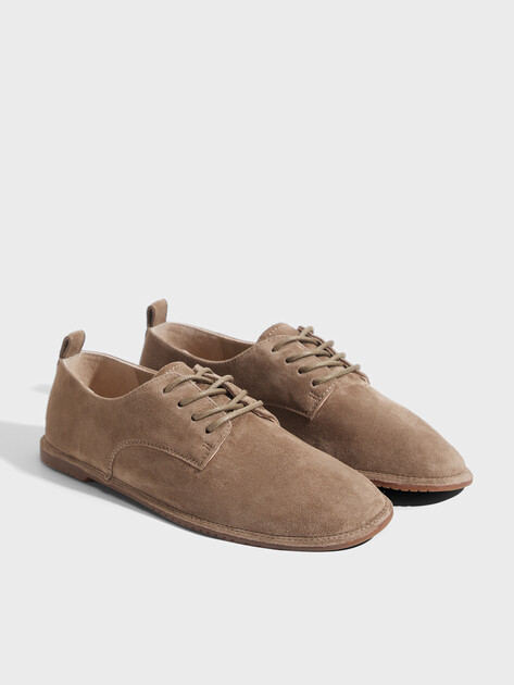 Женские дерби TENDANCE, Артикул YS-58196A-5, серо-коричневый | 4942973. Ракурс 2