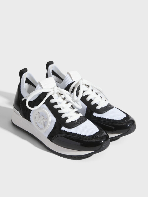 pirooooo55（TFW49） Кроссовки MICHAEL KORS JENKINS TWO-TONE STRETCH KNIT TRAINER