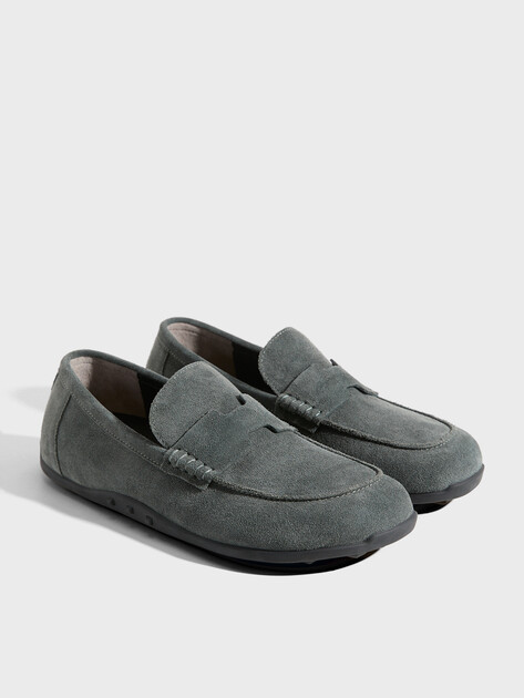 Мужские лоферы TENDANCE, Артикул YS-M58216A-1, зелено-серый | 4943599. Ракурс 2