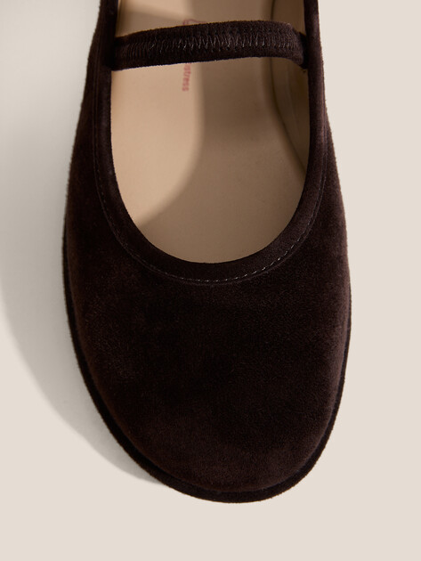 Балетки мэри-джейн TENDANCE, Артикул YS-58225A-3, шоколадный | 4943810. Ракурс 3