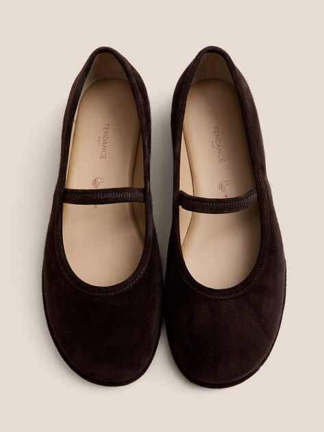 Балетки мэри-джейн TENDANCE, Артикул YS-58225A-3, шоколадный | 4943810. Ракурс 4