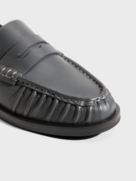 Женские лоферы TENDANCE, Артикул YS-58198A-2, темно-серый | 4943915. Ракурс 3