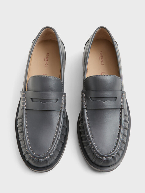Женские лоферы TENDANCE, Артикул YS-58198A-2, темно-серый | 4943915. Ракурс 4