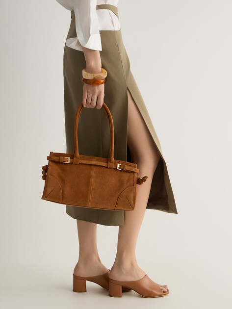 Женский тоут TENDANCE, Артикул MRH24-510NJ, светло-коричневый | 4946429. Ракурс 5