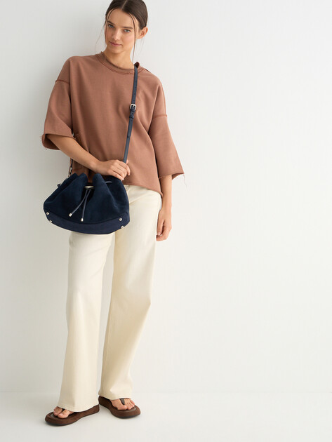 Женская сумка  TENDANCE, Артикул MRH25-232, сапфировый | 4946531. Ракурс 5