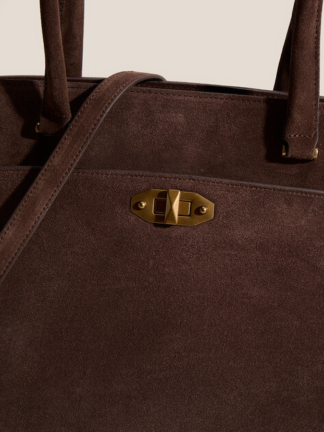 Женский тоут TENDANCE, Артикул MRH25-306L, каштановый | 4946681. Ракурс 2