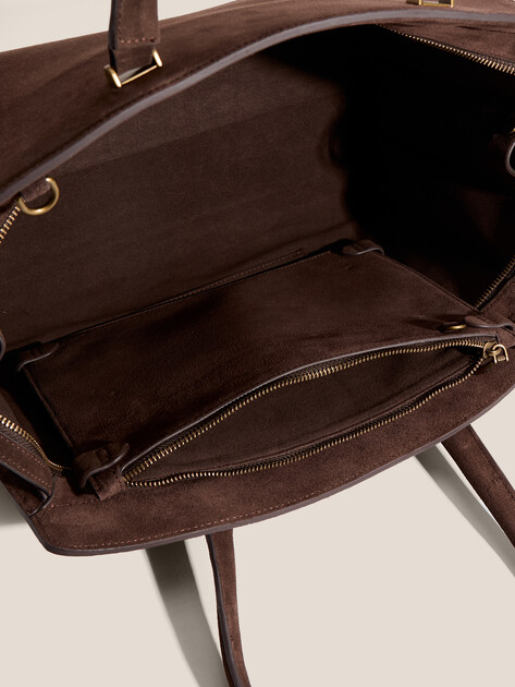 Женский тоут TENDANCE, Артикул MRH25-306L, каштановый | 4946681. Ракурс 4