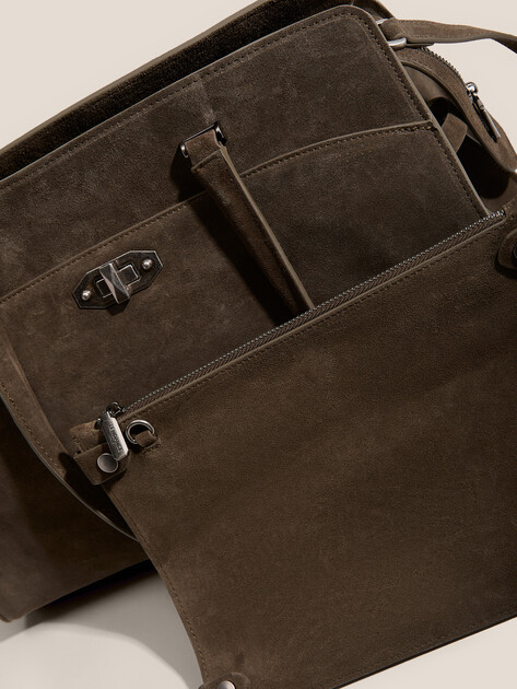 Женский тоут TENDANCE, Артикул MRH25-306L, коричнево-зеленый | 4946683. Ракурс 2