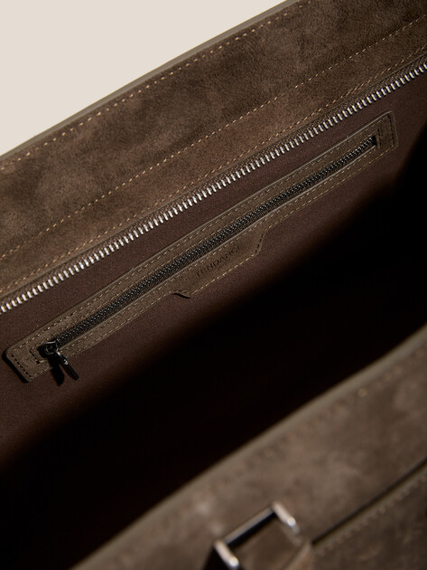 Женский тоут TENDANCE, Артикул MRH25-306L, коричнево-зеленый | 4946683. Ракурс 4