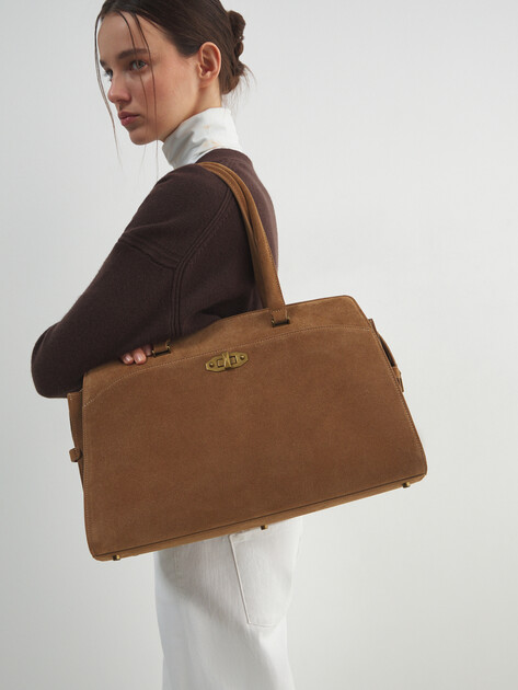 Женский тоут TENDANCE, Артикул MRH25-306L, зеленовато-коричневый | 4946697. Ракурс 5 Женский тоут TENDANCE, Артикул MRH25-306L, зеленовато-коричневый | 4946697. Ракурс 5