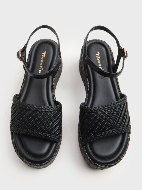 Женские босоножки TAMARIS KAYTHREE, Артикул 1-1-28379-46, черный | 4946957. Ракурс 4