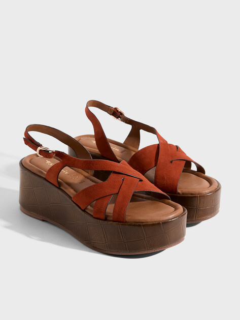 Женские босоножки TAMARIS KAYTHREE, Артикул 1-1-28380-46, терракотовый | 4947004. Ракурс 2