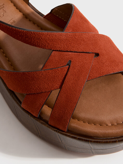 Женские босоножки TAMARIS KAYTHREE, Артикул 1-1-28380-46, терракотовый | 4947004. Ракурс 3