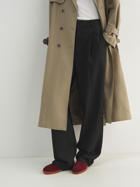 Женские лоферы MAISON DAVID, Артикул TM3320D-12, бордовый | 4947657. Ракурс 7