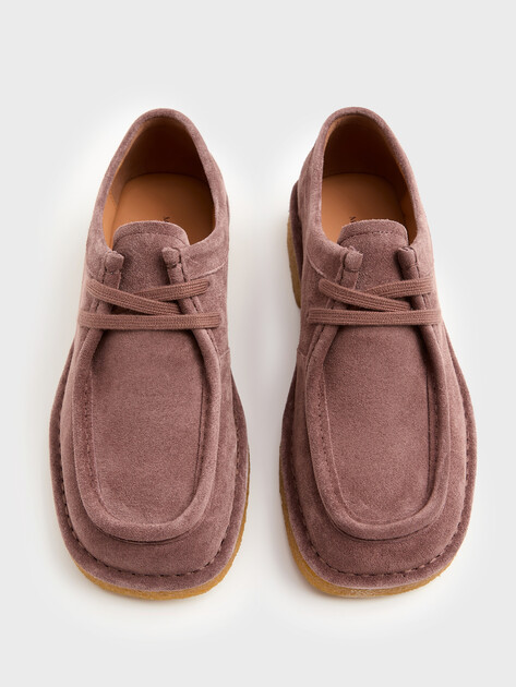 Женские полуботинки MAISON DAVID, Артикул TM3757F-1, розово-коричневый | 4949483. Ракурс 4