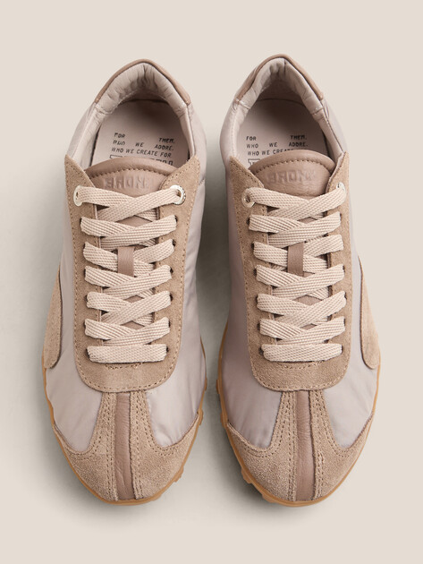 Женские Кроссовки Bronx 66669-CN бежевато-серый