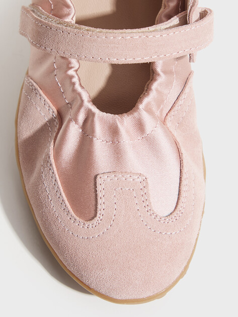 Женские Балетки Bronx 66712-SC бежево-розовый