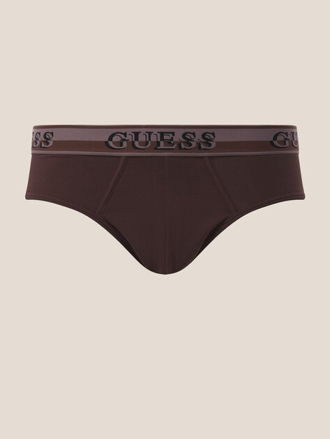 Мужские трусы 3 шт. GUESS JOE BRIEF 3 PACK PRINT, Артикул U5BG07K6YW1, мультицвет | 4952133. Ракурс 3