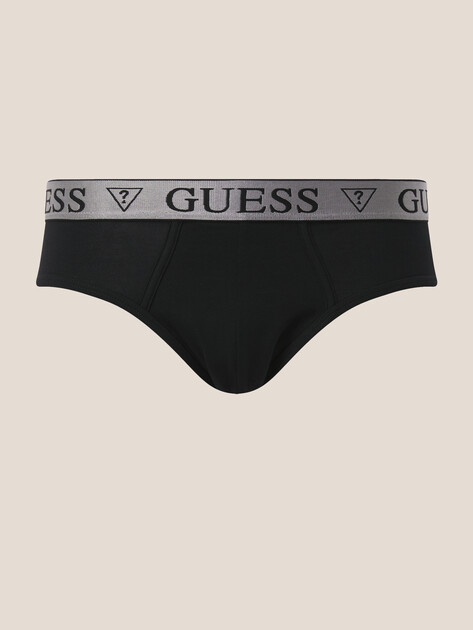 Мужские трусы 3 шт. GUESS BRIEF 3PACK, Артикул U5BG66KCD31, черный | 4952159. Ракурс 2