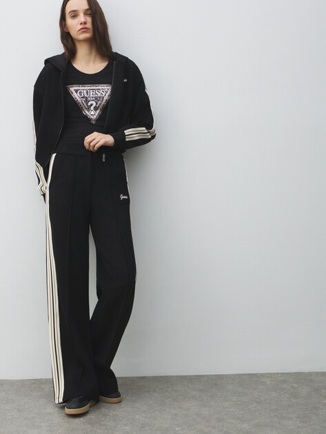 Женские брюки GUESS MURIEL STRAIGHT LEG PANTS, Артикул V5BB16KCX52, черный | 4952309. Ракурс 5 Женские брюки GUESS MURIEL STRAIGHT LEG PANTS, Артикул V5BB16KCX52, черный | 4952309. Ракурс 5