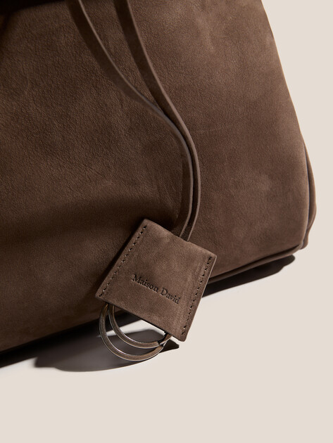 Женская сумка  MAISON DAVID, Артикул VERONICA MINI, серо-коричневый | 4952507. Ракурс 2