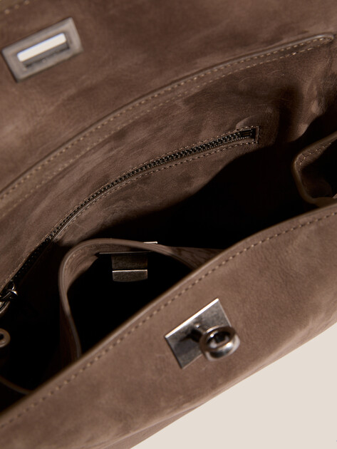 Женская сумка  MAISON DAVID, Артикул VERONICA MINI, серо-коричневый | 4952507. Ракурс 4