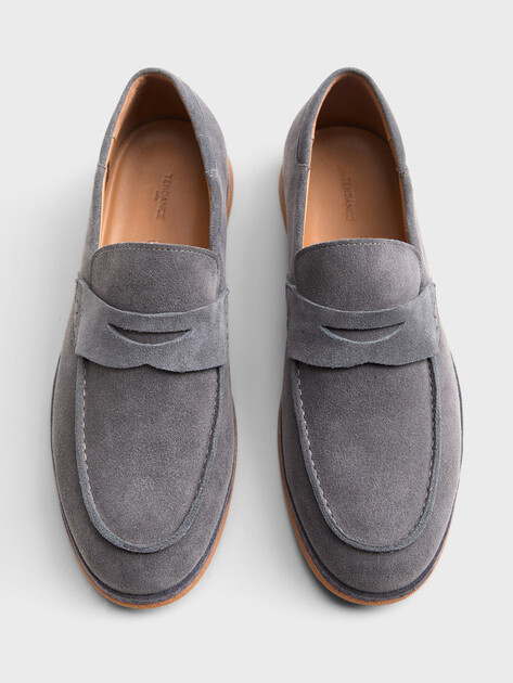 Мужские лоферы TENDANCE, Артикул ALF38-101, сине-серый | 4953177. Ракурс 4