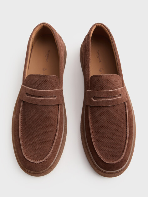 Мужские лоферы TENDANCE, Артикул ALA38-3, каштановый | 4953350. Ракурс 4 Мужские лоферы TENDANCE, Артикул ALA38-3, каштановый | 4953350. Ракурс 4