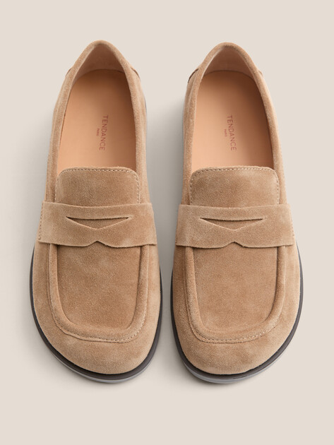 Женские лоферы TENDANCE, Артикул YS-58059A-2, бежево-коричневый | 4955831. Ракурс 4