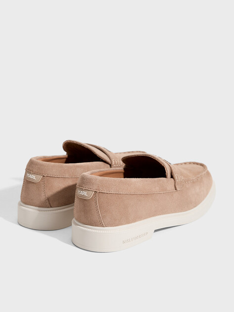 Мужские лоферы KARL LAGERFELD KORI Loafer, Артикул KL21412, пыльно-бежевый | 4957352. Ракурс 5