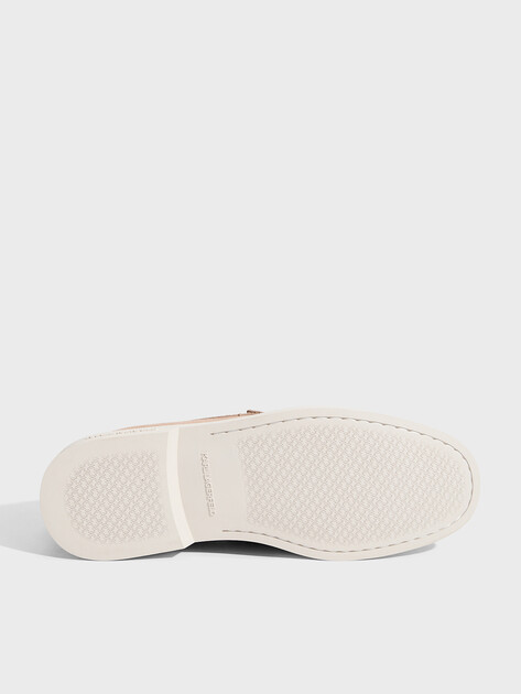 Мужские лоферы KARL LAGERFELD KORI Loafer, Артикул KL21412, пыльно-бежевый | 4957352. Ракурс 6