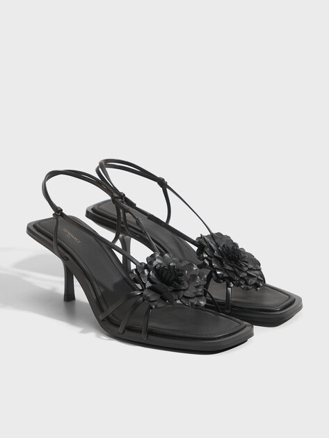 Женские босоножки TENDANCE, Артикул CLF1099-01, черный | 4960722. Ракурс 2