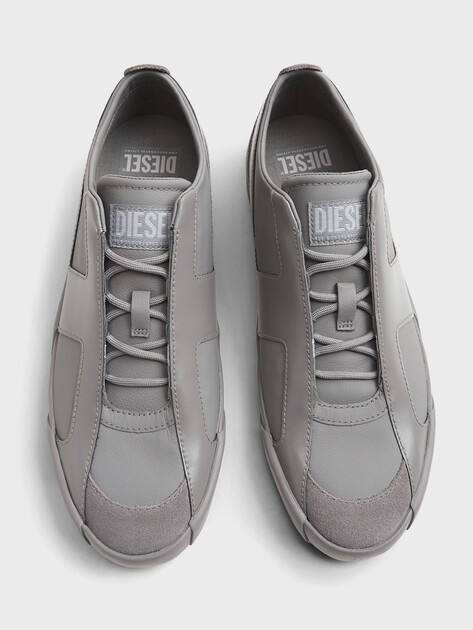 Мужские кеды DIESEL S-SLANTE-D LOW, Артикул Y03656, серый | 4961043. Ракурс 4