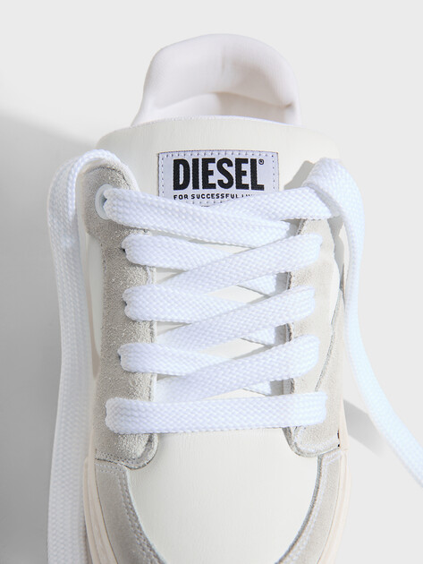 Мужские кеды DIESEL OLLIE LOW, Артикул Y03796, молочно-белый | 4962118. Ракурс 3