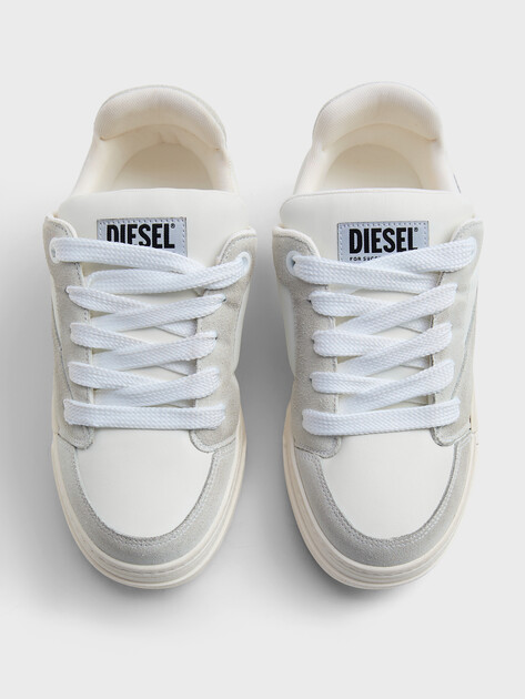 Мужские кеды DIESEL OLLIE LOW, Артикул Y03796, молочно-белый | 4962118. Ракурс 4