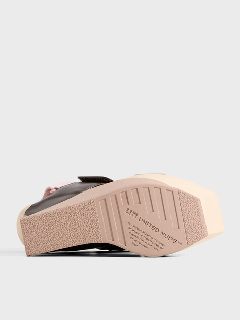 Женские босоножки UNITED NUDE Delta Wedge Sandal, Артикул DELTA WEDGE SANDAL, темно-коричневый | 4962130. Ракурс 6
