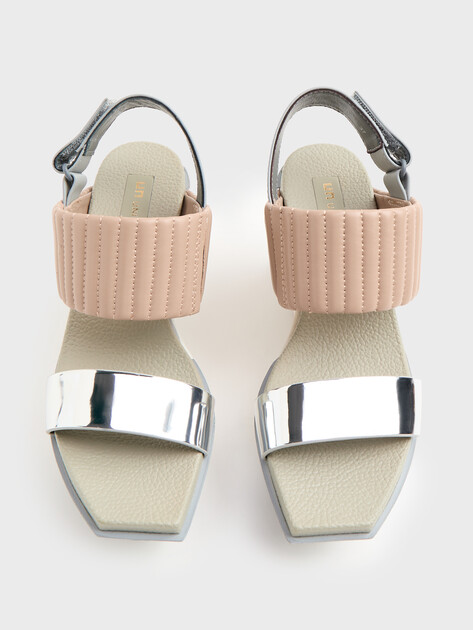 Женские босоножки UNITED NUDE Delta Wedge Puffier, Артикул Delta Wedge Puffier, темно-бежевый | 4962188. Ракурс 4 Женские босоножки UNITED NUDE Delta Wedge Puffier, Артикул Delta Wedge Puffier, темно-бежевый | 4962188. Ракурс 4