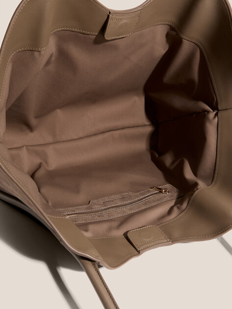 Женский тоут MAISON DAVID, Артикул LAURA, серовато-коричневый | 4963054. Ракурс 4