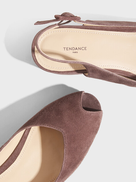 Женские босоножки TENDANCE, Артикул GL597-04, фиолетово-коричневый | 4963625. Ракурс 3