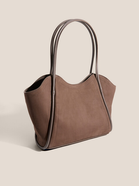 Женская сумка  MAISON DAVID, Артикул LAURA MINI, пыльно-коричневый | 4964311. Ракурс 3