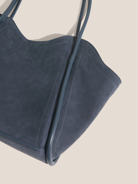 Женская сумка  MAISON DAVID, Артикул LAURA MINI, серо-синий | 4964335. Ракурс 2