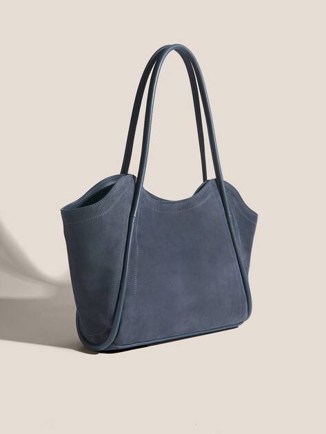 Женская сумка  MAISON DAVID, Артикул LAURA MINI, серо-синий | 4964335. Ракурс 3