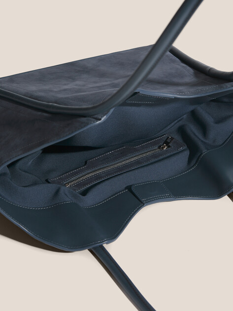 Женская сумка  MAISON DAVID, Артикул LAURA MINI, серо-синий | 4964335. Ракурс 4