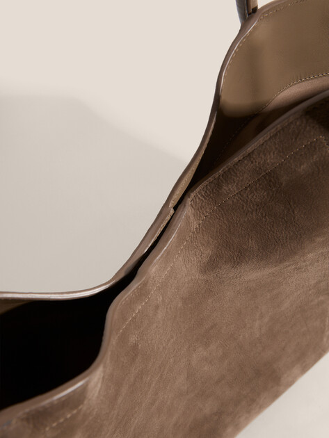 Женская сумка  MAISON DAVID, Артикул LAURA MAXI, серовато-коричневый | 4964346. Ракурс 2