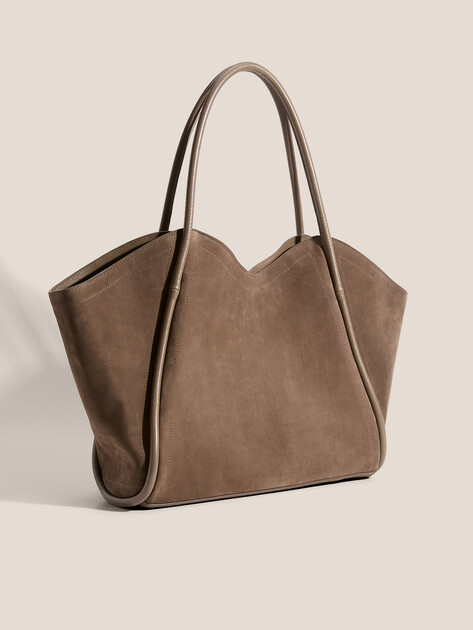 Женская сумка  MAISON DAVID, Артикул LAURA MAXI, серовато-коричневый | 4964346. Ракурс 3